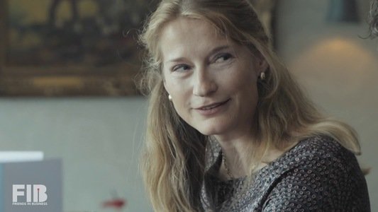 Yvonne Sørensen bij Studio Friends in Business 1 interview